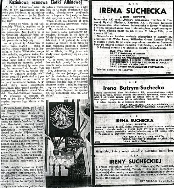 nek 3.jpg - Dok. Nekrologi żołnierzy AK okręgu Nowogródzkiego – wycinki z prasy, lata 80/90-te XX wieku.